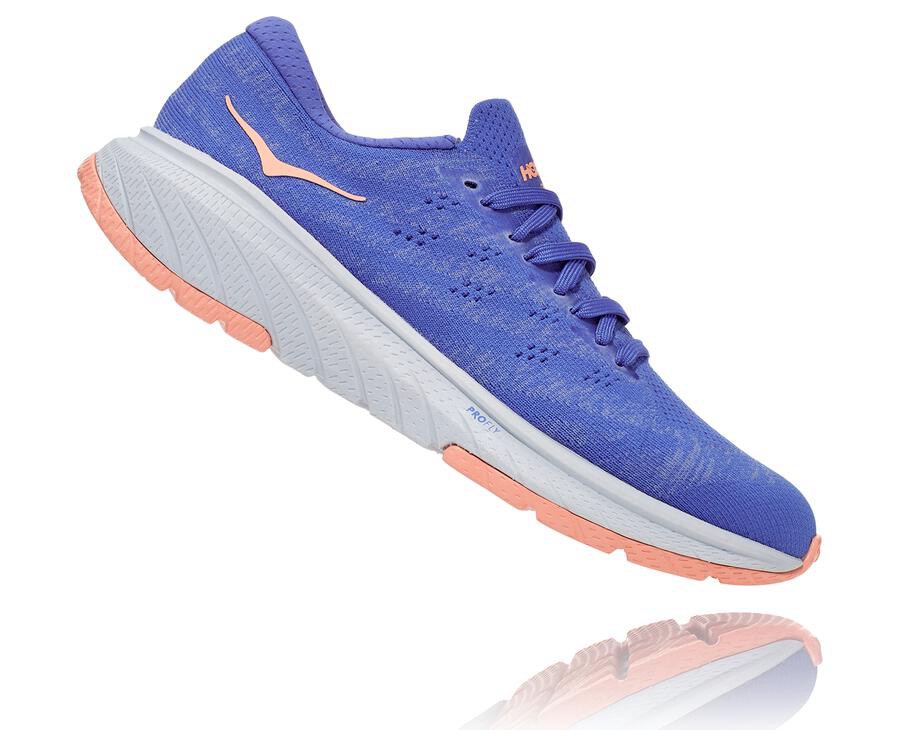 Hoka One One Womens Walking Shoes - Cavu 3 - Blue - FRTQ03816